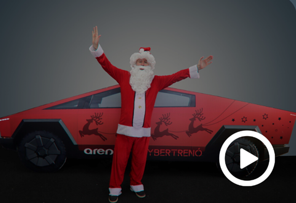 [VÍDEO] Cybertruck - Realizámos o sonho do Pai Natal